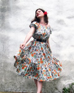 classic peasant dress