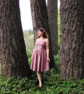 dusty rose dress BStar