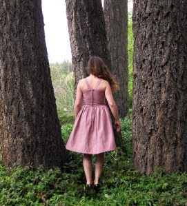 dusty rose dress BStar1