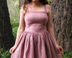 dusty rose dress BStar3
