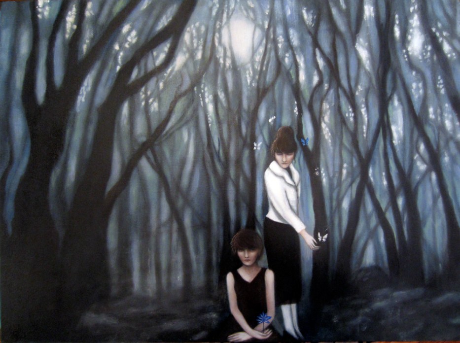 sisters in the Woods