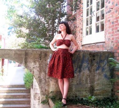 saucytwopiece 50s set