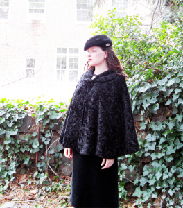 bright star black fur cape2